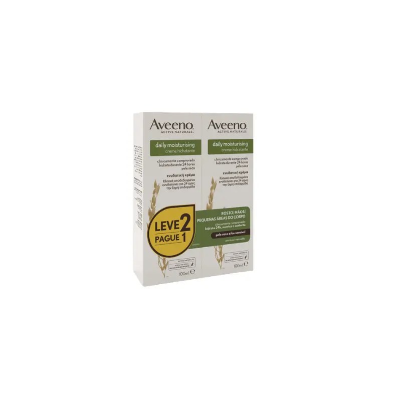 Aveeno Daily Moisturising Creme Hidratante 2 x 100ml