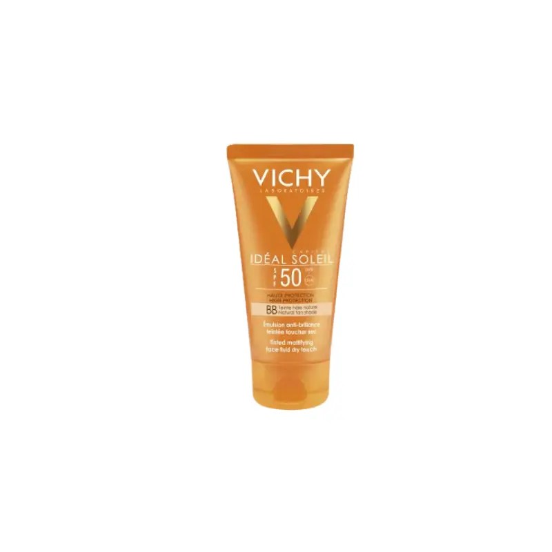 Vichy Capital Soleil Creme Rosto Toque Seco Color SPF50+ 50ml