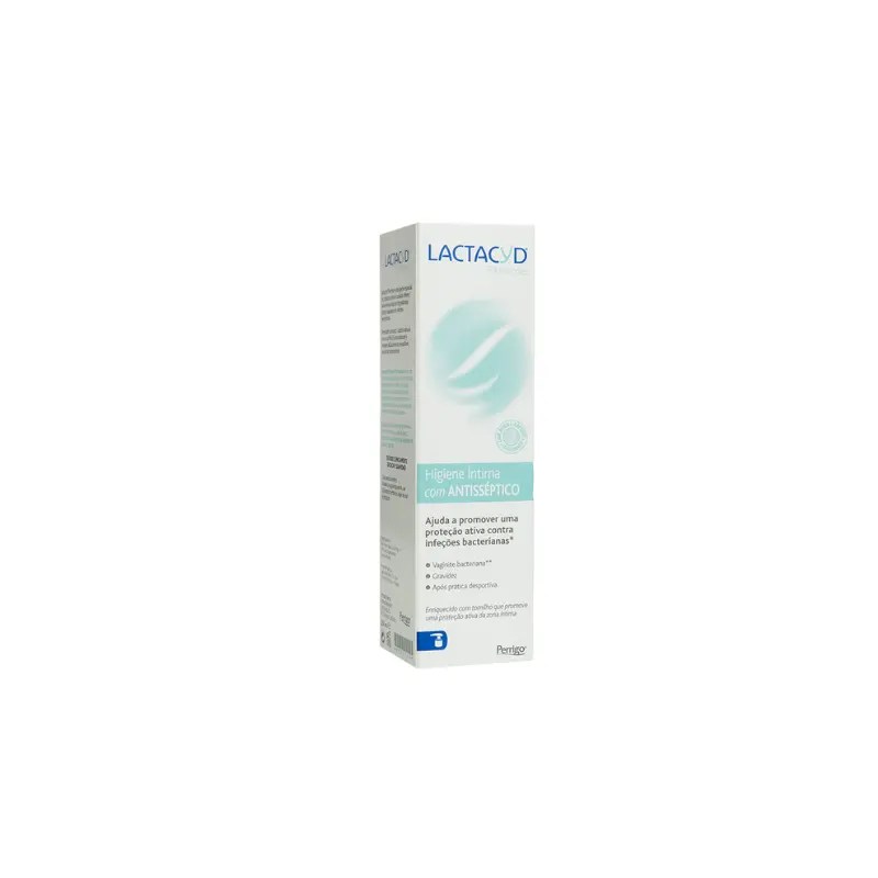 Lactacyd Higiene Íntima Antiséptico 250ml Lactacyd Higiene Íntima Antiséptico 250ml