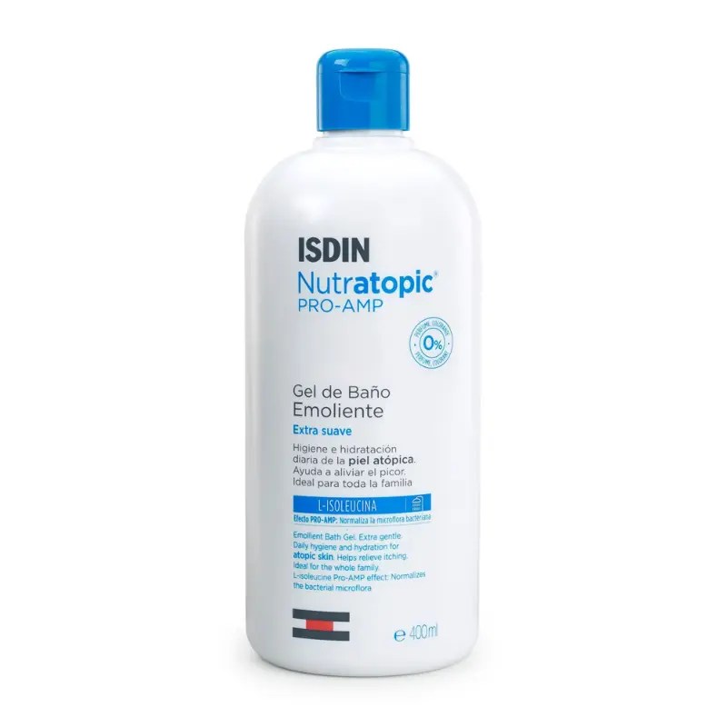 ISDIN Nutratopic Gel de Banho Emoliente 400ml ISDIN Nutratopic Gel de Banho Emoliente 400ml