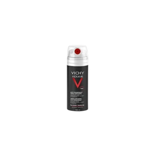 Vichy Homme Deo Anti-transpirante tripla difusão 150 ml Vichy Homme Deo Anti-transpirante tripla difusão 150 ml
