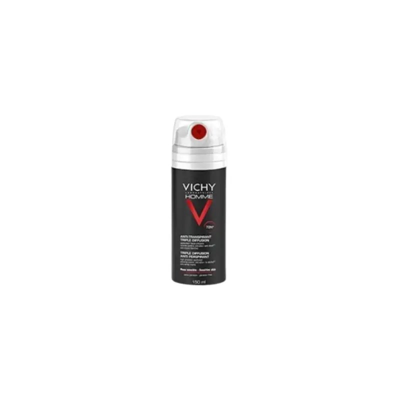 Vichy Homme Deo Anti-transpirante tripla difusão 150 ml