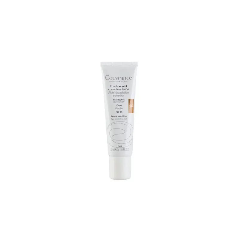 Avène Couvrance Base Fluida Dourado 30 ml