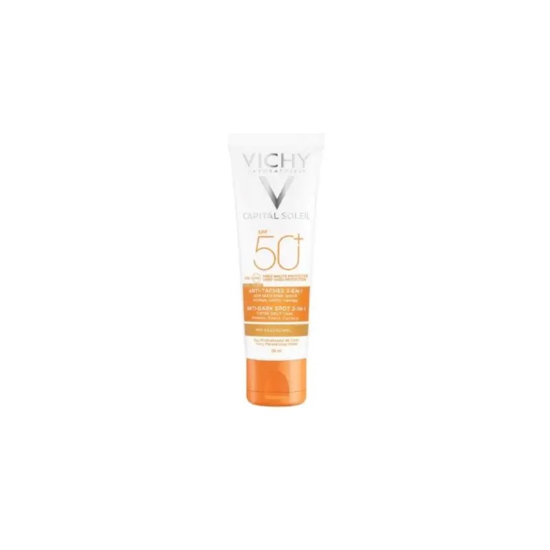 Vichy Capital Soleil Creme Antimanchas c/ cor FPS 50+ 50ml