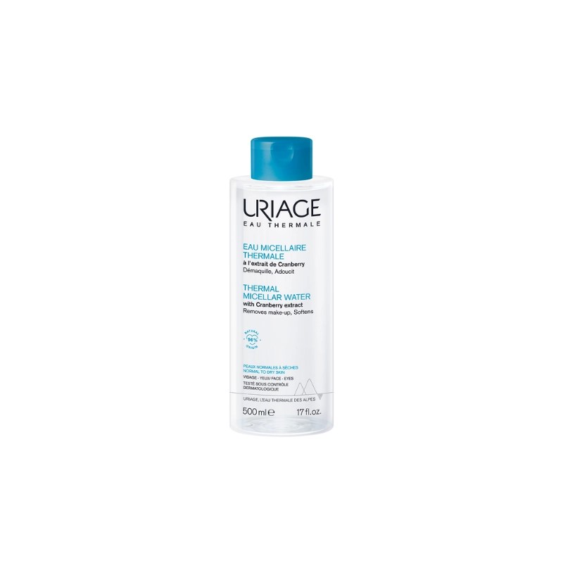 Uriage Água Termal Micelar Pele Normal a Seca 500ml