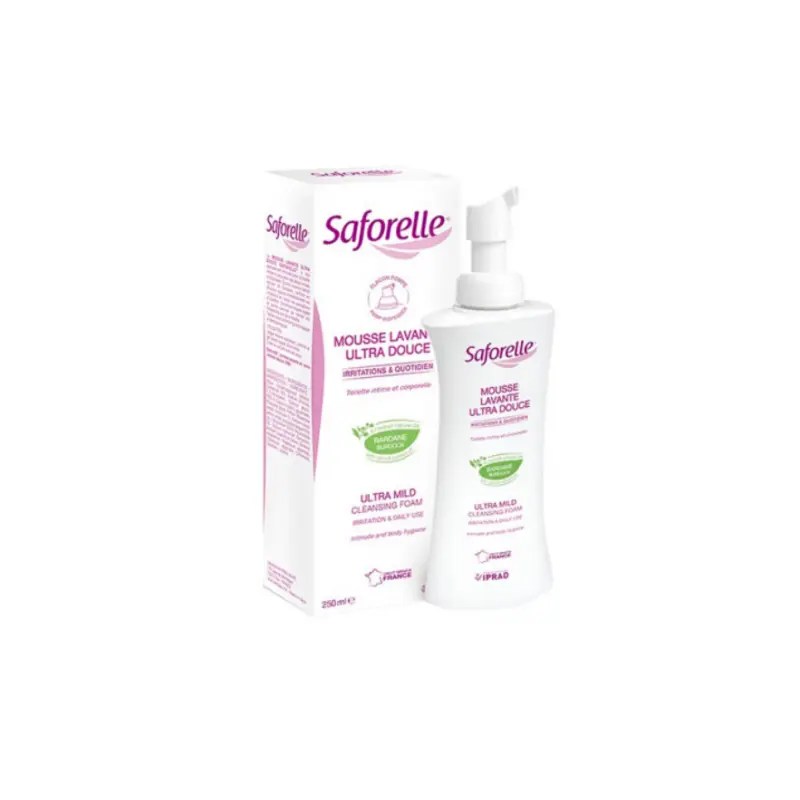 Saforelle Espuma de Limpeza Ultra Suave – 250ml