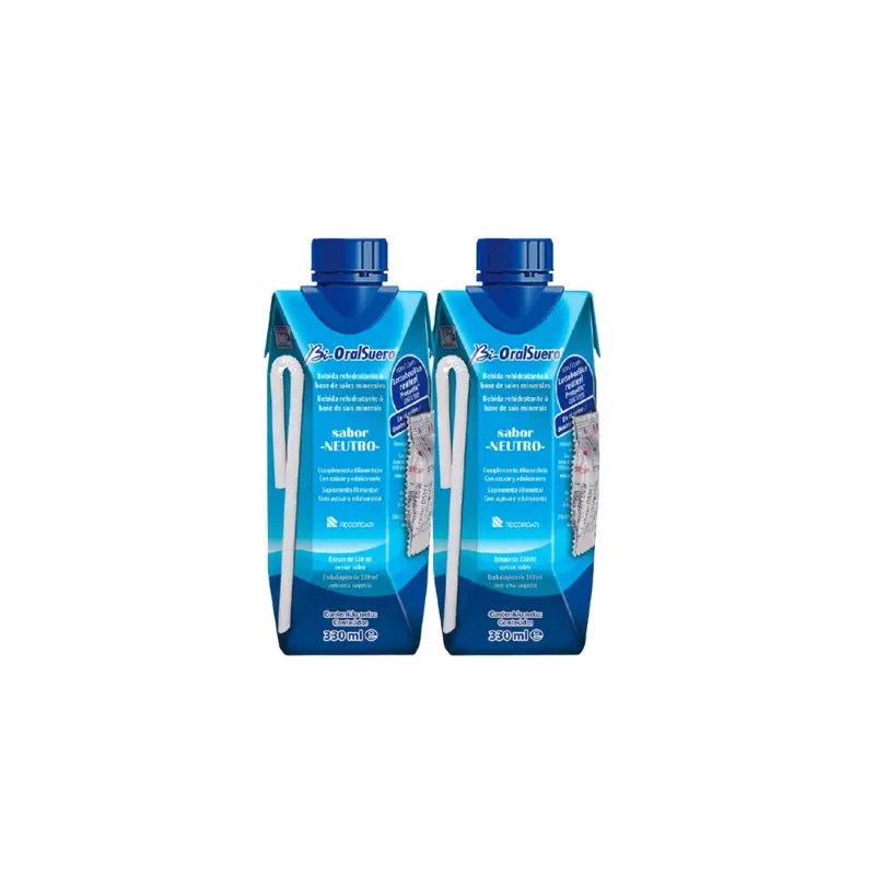 Bi-Oralsuero Neutro solução Oral 330 ml x 2 Bi-Oralsuero Neutro solução Oral 330 ml x 2