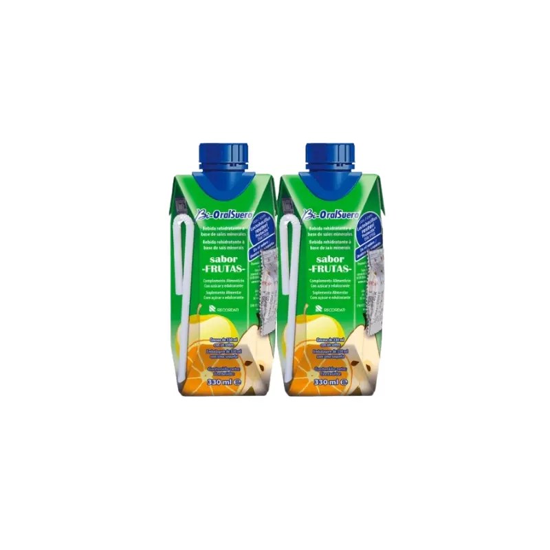 Bi-Oralsuero Frutas solução Oral 330 ml x 2
