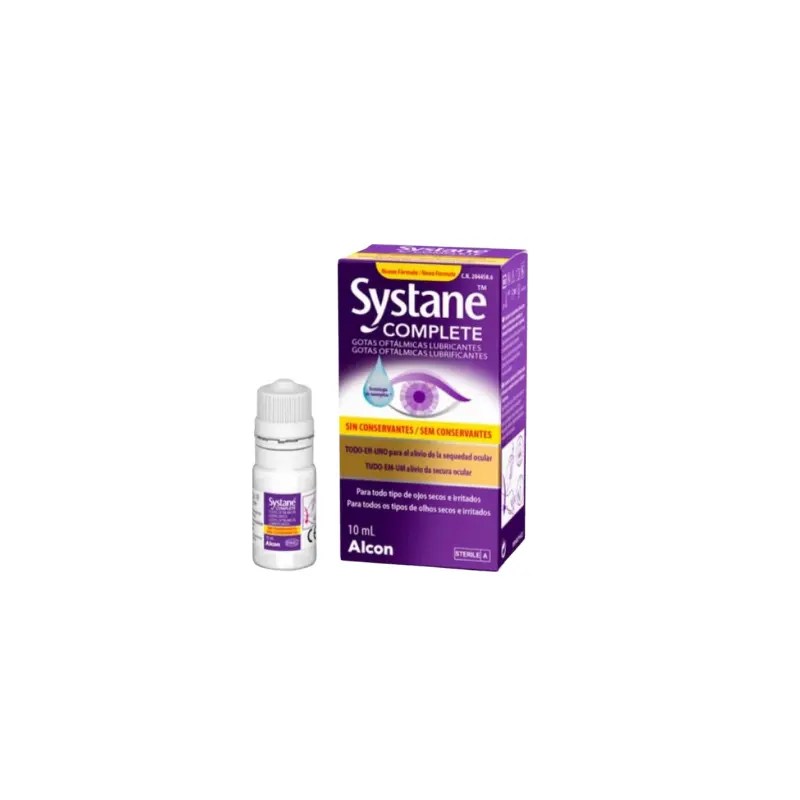 Systane Complete Gotas Oftálmicas Sem Conservantes 10ml