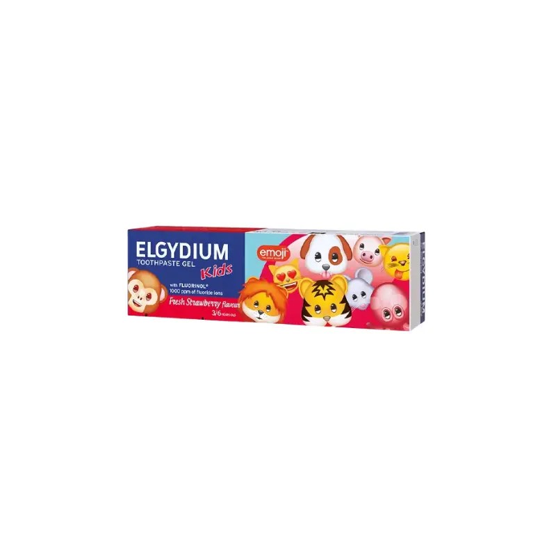 Elgydium Kids Gel Dentífrico Morango 50 ml Elgydium Kids Gel Dentífrico Morango 50 ml