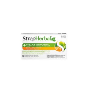 StrepHerbal Propólis Cidreira e Mel x16 StrepHerbal Propólis Cidreira e Mel x16
