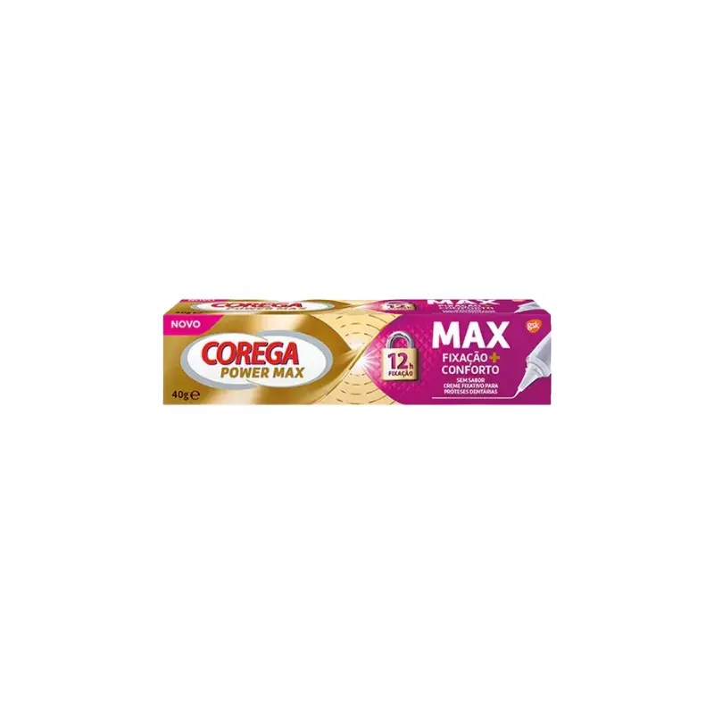 Corega Max Fix+Conf Creme Fixador 40 g Corega Max Fix+Conf Creme Fixador 40 g