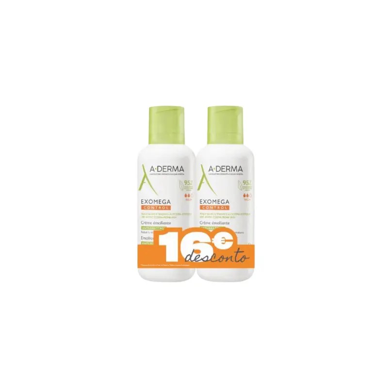 A-Derma Exomega Control Creme Emoliente 2x 400ml