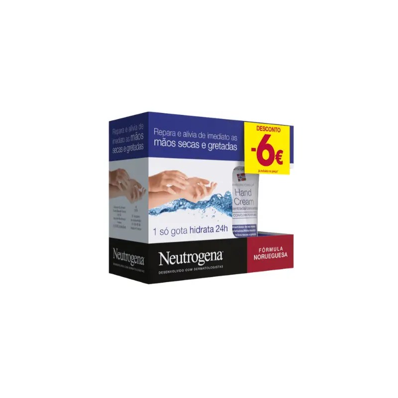 Neutrogena Creme Mãos Concentrado Com Perfume 50ml x2 Neutrogena Creme Mãos Concentrado Com Perfume 50ml x2