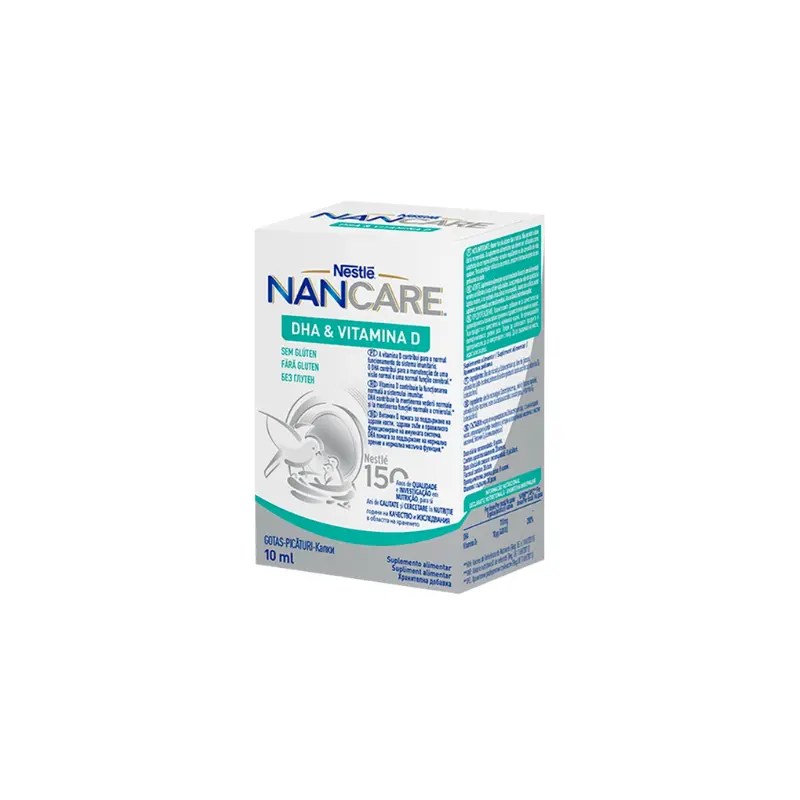 Nancare DHA Vitamina D Gotas 10ml