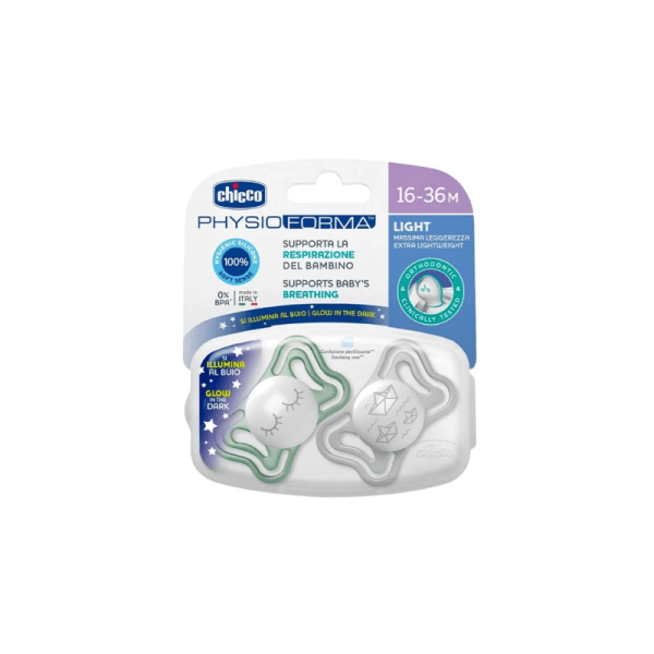 Chicco Chupeta Physio Light 16-36M X2 Chicco Chupeta Physio Light 16-36M X2