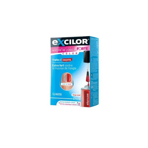 Excilor Forte Verniz Fungos Vermelho 30 ml Excilor Forte Verniz Fungos Vermelho 30 ml