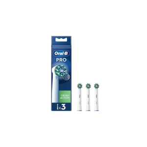 Oral B Cross Action Recarga Escova Elétrica x3 Oral B Cross Action Recarga Escova Elétrica x3