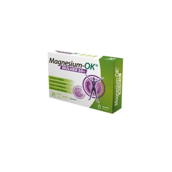 Magnesium-OK Mulher 50+ x30 Comprimidos Magnesium-OK Mulher 50+ x30 Comprimidos