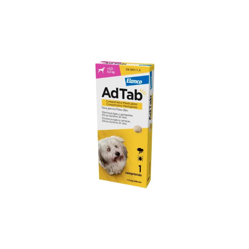 AdTab Cão 2.5-5.5kg AdTab Cão 2.5-5.5kg