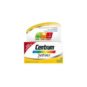 Centrum Junior x30 Comprimidos Mastigáveis Centrum Junior x30 Comprimidos Mastigáveis