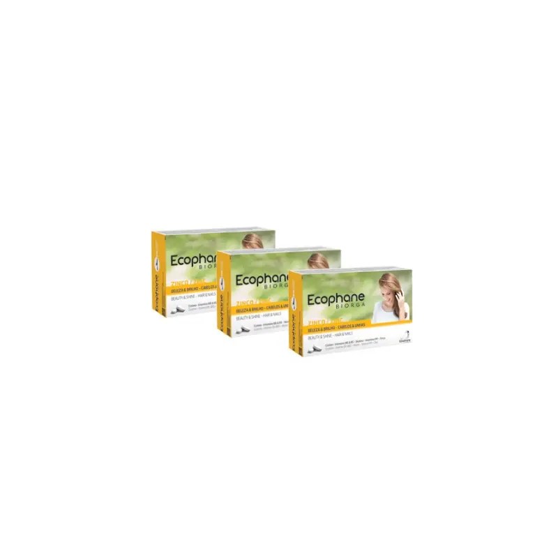 Biorga Ecophane Comprimidos 3 X 60 Unidades Com Oferta De 3ª Embalagem