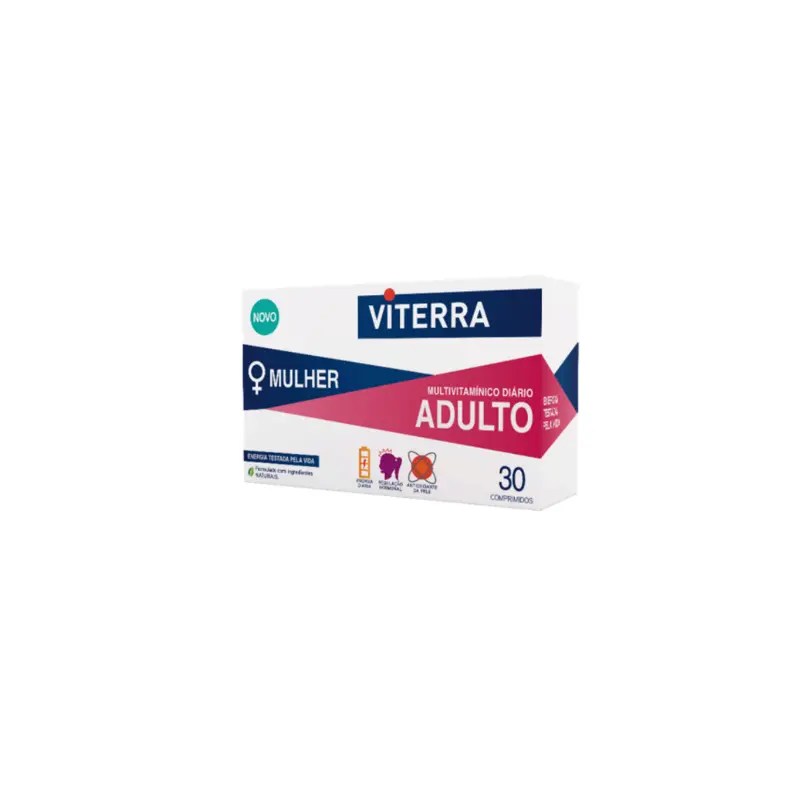 Viterra Adulto Mulher x30 Comprimidos Viterra Adulto Mulher x30 Comprimidos