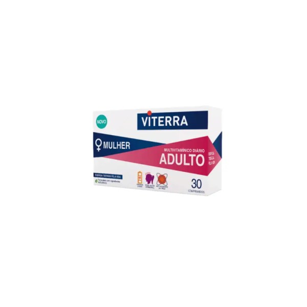 Viterra Adulto Mulher x30 Comprimidos Viterra Adulto Mulher x30 Comprimidos