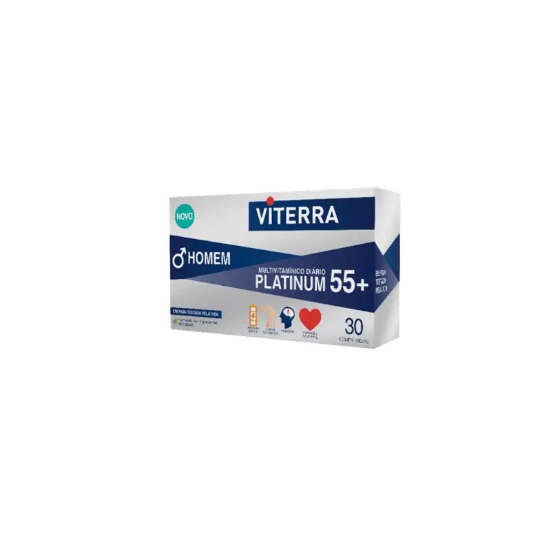 Viterra Platinum 55+ Homem x30 comprimidos Viterra Platinum 55+ Homem x30 comprimidos