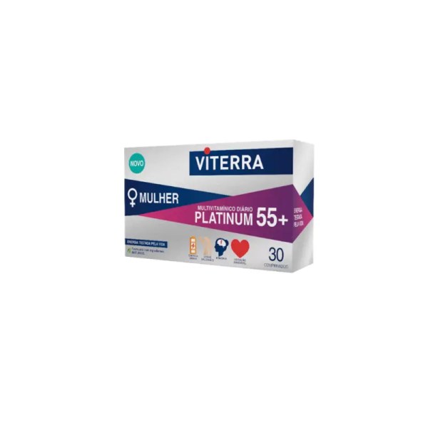 Viterra Platinum 55+ Mulher x30 Comprimidos Viterra Platinum 55+ Mulher x30 Comprimidos