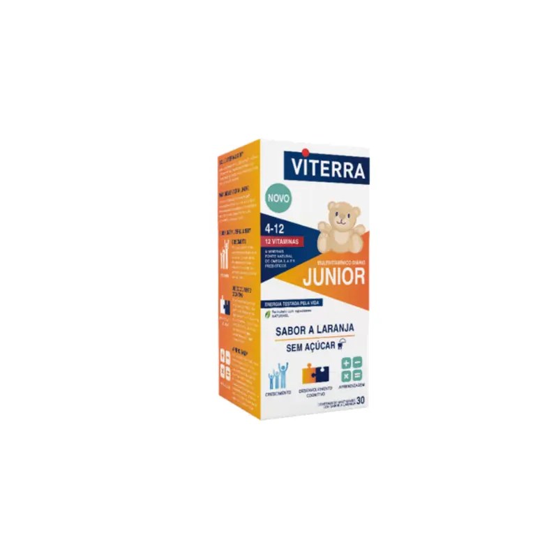 Viterra Júnior x30 Comprimidos Mastigáveis