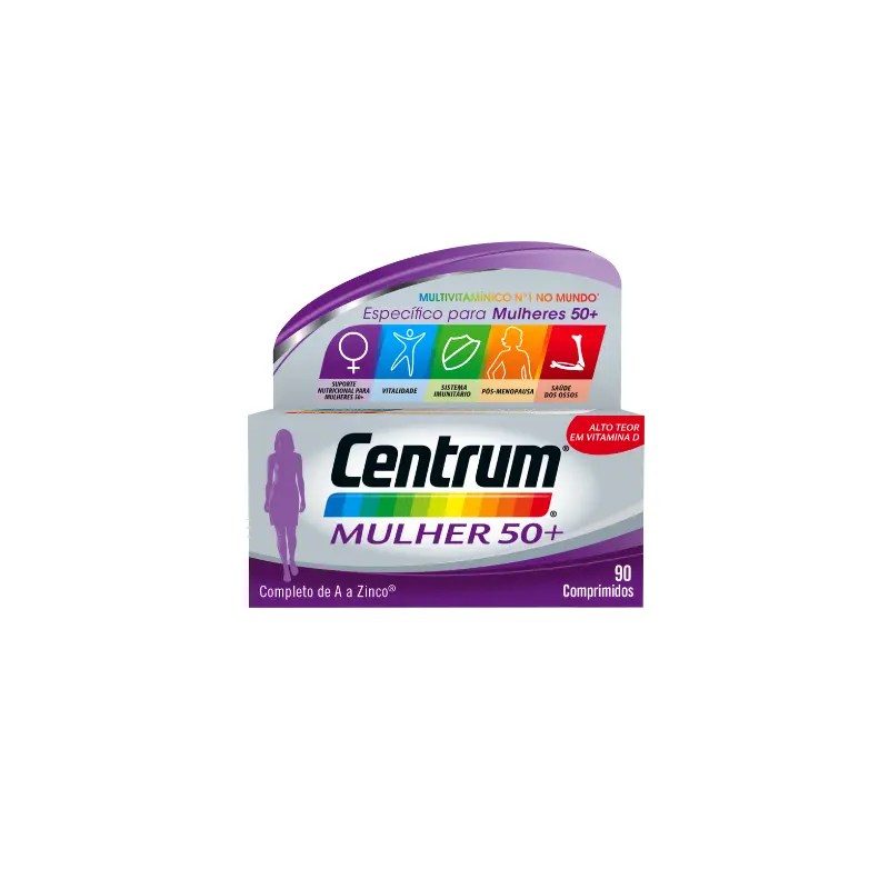 Centrum Mulher 50+ x90 comprimidos Centrum Mulher 50+ x90 comprimidos