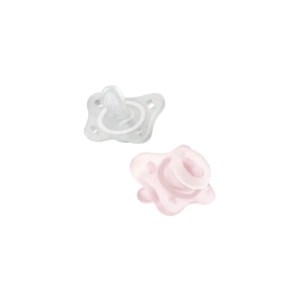 Chicco Chupetas Mini Soft Rosa 0–2m x2 Chicco Chupetas Mini Soft Rosa 0–2m x2
