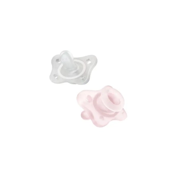 Chicco Chupetas Mini Soft Rosa 0–2m x2 Chicco Chupetas Mini Soft Rosa 0–2m x2