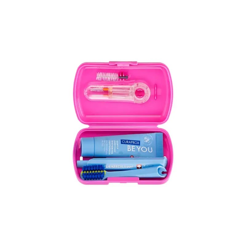 Curaprox Ortho Kit Viagem Rosa