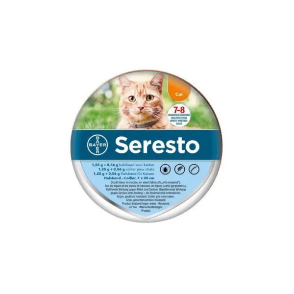 Seresto 125g + 0,56g Coleira Gato 125g + 056g Seresto 125g + 0,56g Coleira Gato 125g + 056g