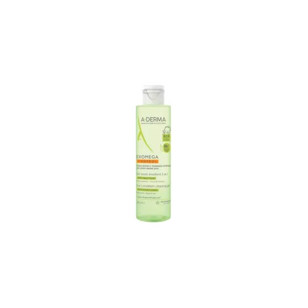 A-Derma Exomega Control Gel Corpo/Cabelo 200ml A-Derma Exomega Control Gel Corpo/Cabelo 200ml