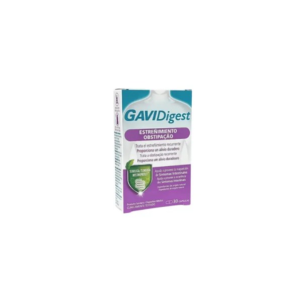 GaviDigest Obstipação x30 Cápsulas GaviDigest Obstipação x30 Cápsulas