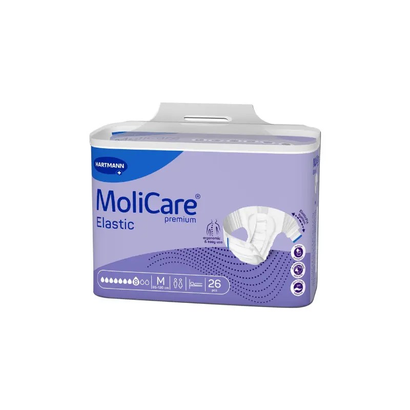 MoliCare® Premium Elastic Fraldas M x26