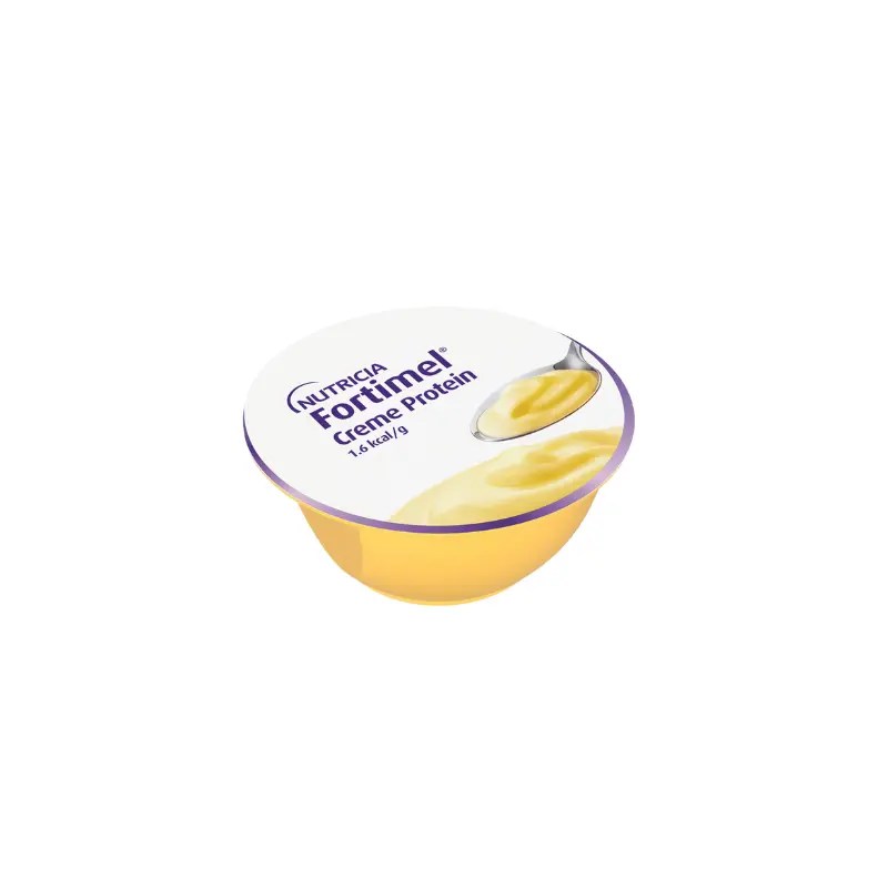 Fortimel Creme Proteína Banana 125g ×4