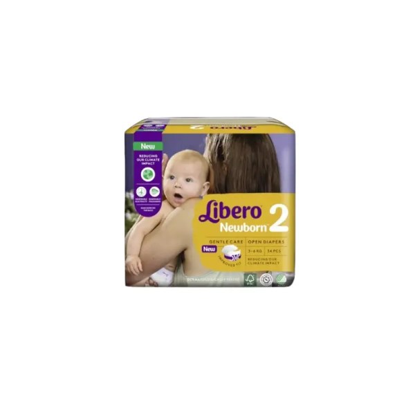 Libero Comfort Fraldas Tamanho 2 3-6Kg X34 Libero Comfort Fraldas Tamanho 2 3-6Kg X34