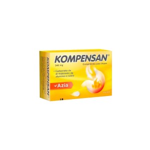 Kompensan Comprimidos p/ Chupar 340mg x20 Kompensan Comprimidos p/ Chupar 340mg x20