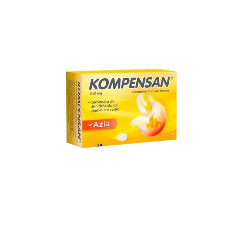 Kompensan 340 mg x60 Comprimidos Mastigáveis Kompensan 340 mg x60 Comprimidos Mastigáveis