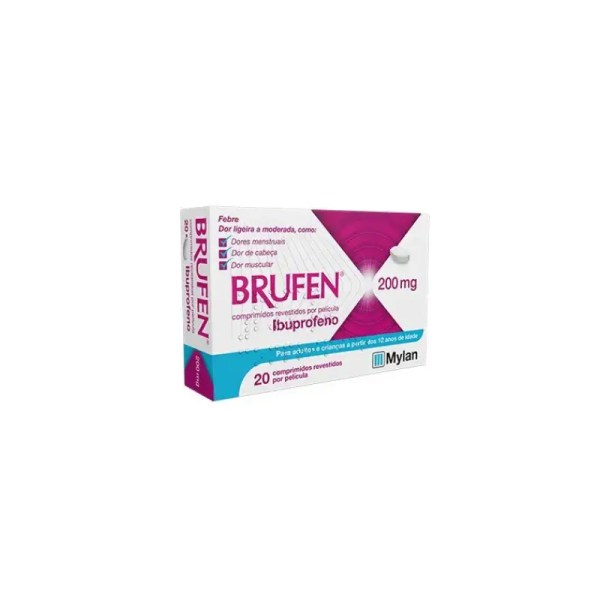 Brufen 200 mg x20 comprimidos revestidos Brufen 200 mg x20 comprimidos revestidos