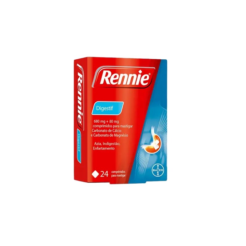 Rennie Digestif 680/80 mg x24 comprimidos mast
