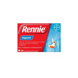 Rennie Digestif 680/80 mg x96 comprimidos mast Rennie Digestif 680/80 mg x96 comprimidos mast