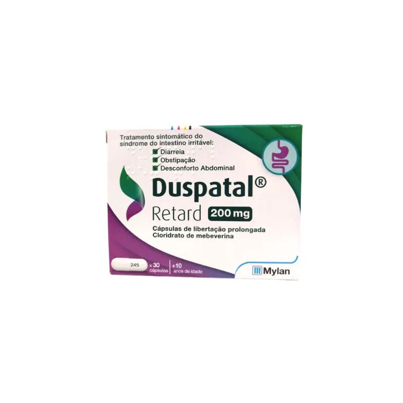 Duspatal Retard 200 mg Cápsulas Liberação Prolongada X30 Duspatal Retard 200 mg Cápsulas Liberação Prolongada X30