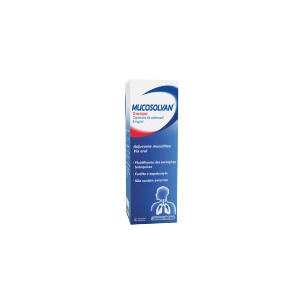Mucosolvan 6 mg/ml Xarope 200 ml Mucosolvan 6 mg/ml Xarope 200 ml