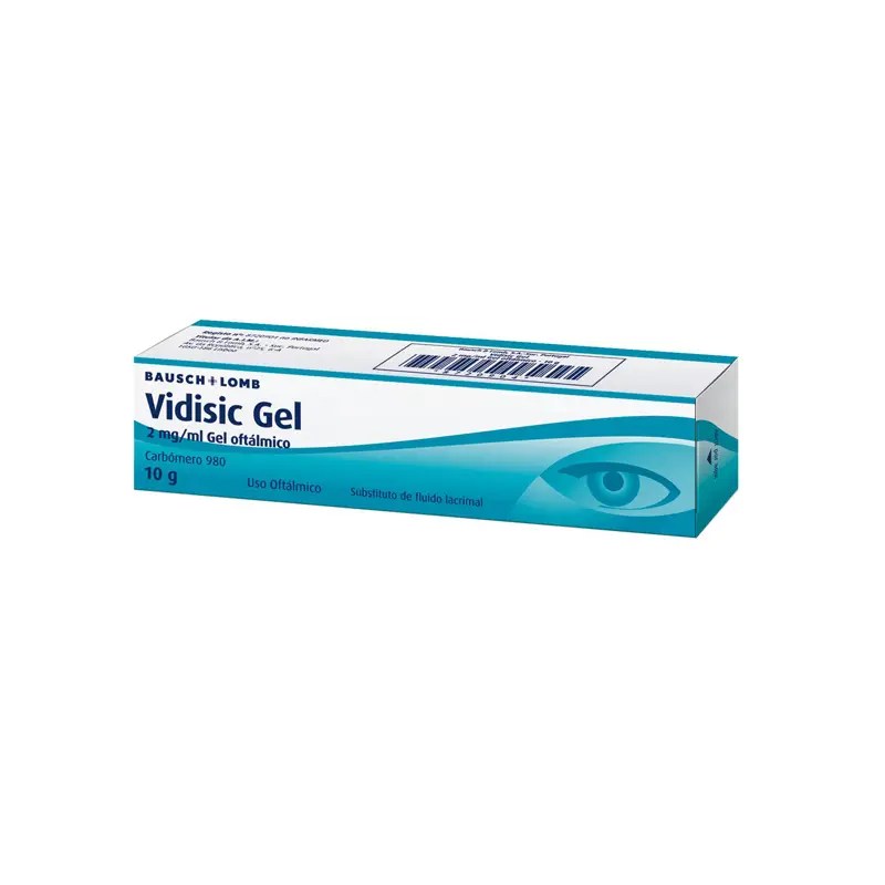 Vidisic Gel 2 mg/g gel oftalmológico 10 g Vidisic Gel 2 mg/g gel oftalmológico 10 g