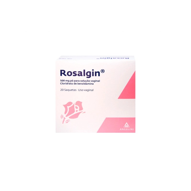 Rosalgin 500 mg x20 Saquetas para Solução Vaginal Rosalgin 500 mg x20 Saquetas para Solução Vaginal